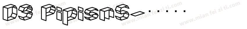 D3 PipismS字体转换